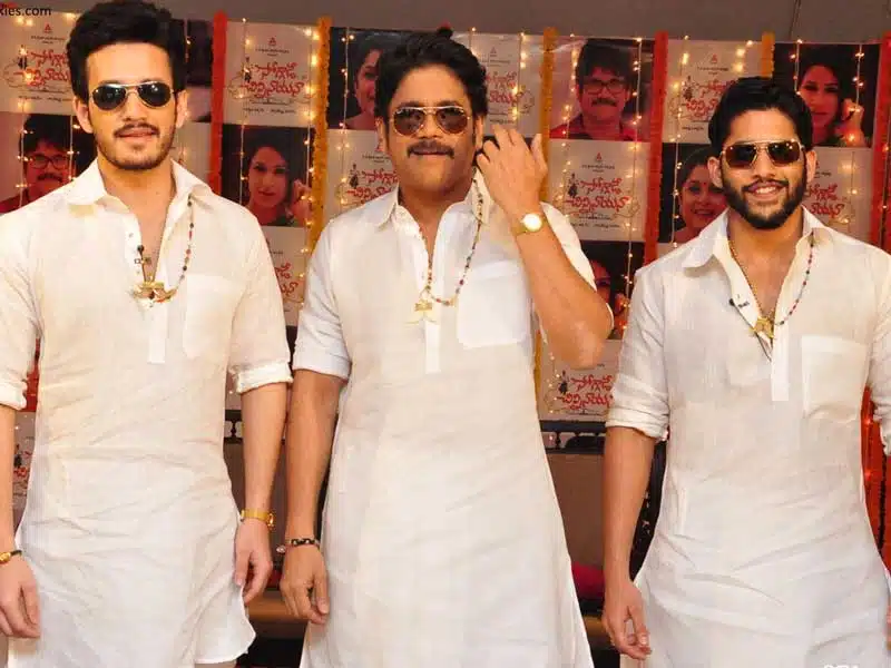 మరో మనం సినిమాగా బంగార్రాజు .. నాగ్, చైతు లతో పాటు అఖిల్ కూడా ..?