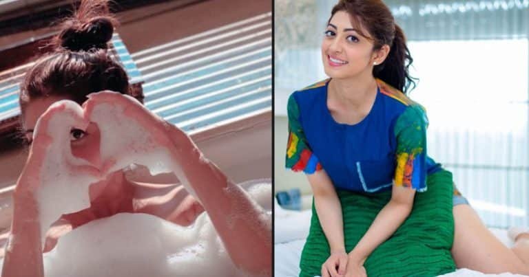 బాత్ టబ్‌లో చిలిపి పనులు.. ప్రణీత నుంచి ఇలా ఎవ్వరూ ఊహించి ఉండరు!!