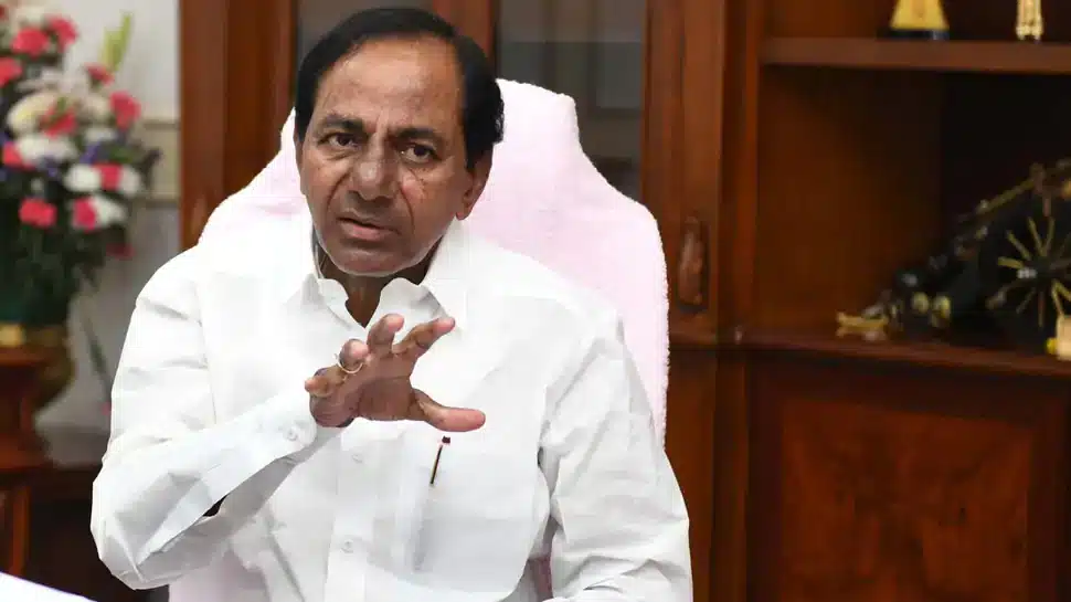 cm kcr serious on trs leaders