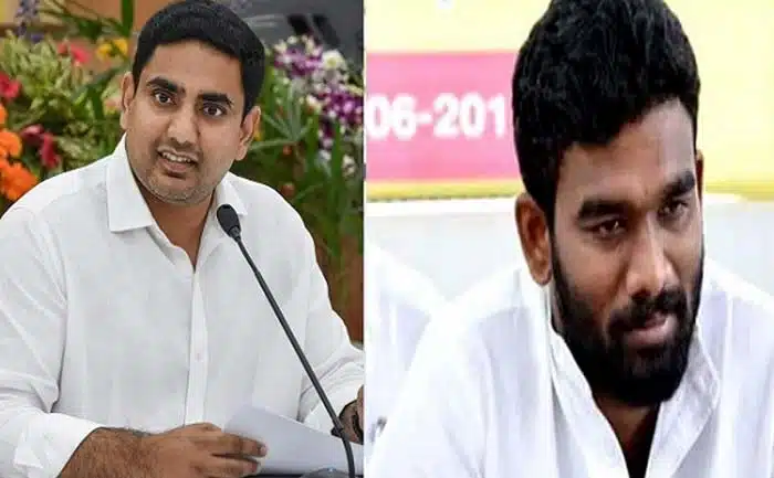 paritala sriram versus nara lokesh in andhra pradesh politics