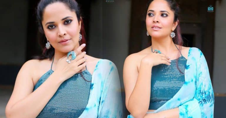 Anasuya : చీర అందాలలో అనసూయ సొగసు చూడతరమా ..!
