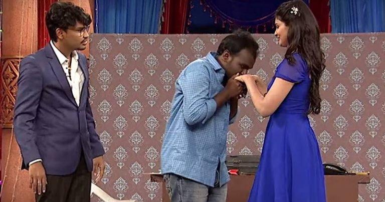 దొరికిందే చాన్స్ అని ముద్దు పెట్టేశాడు.. వర్షను వదలని ఇమాన్యుయేల్