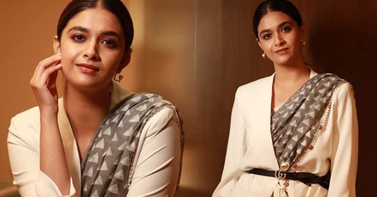 keerthy suresh : బాపు బొమ్మ లాంటి కీర్తి సురేష్ ని ఇలా చూస్తుంటే జాగారమే ..!