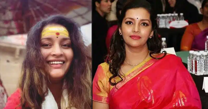 Renu Desai As Piligrim In Kashi