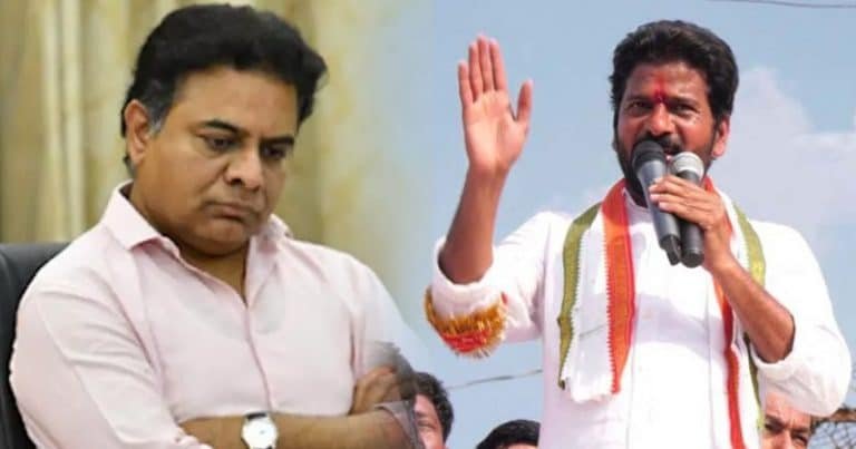 Revanth Reddy : పోలెపల్లి ఎల్లమ్మపై ఒట్టేసి చెబుతావా? ఆ విషయంపై కేటీఆర్ కు రేవంత్ రెడ్డి సవాల్ ?