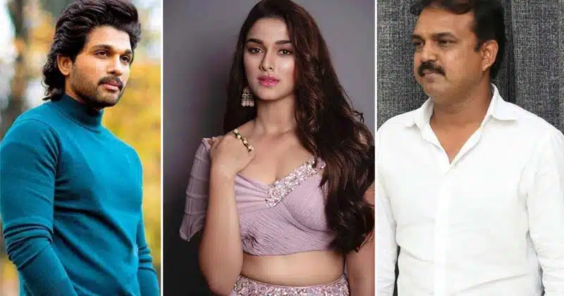 Is Saiee Manjrekar In Allu Arjun Koratala siva Movie