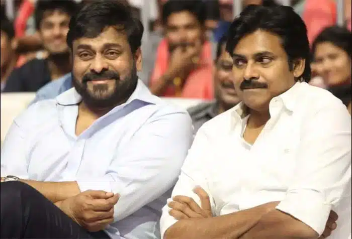 Chiranjeevi pawan kalyan