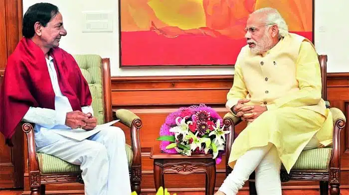 telangana cm kcr master plan to target bjp