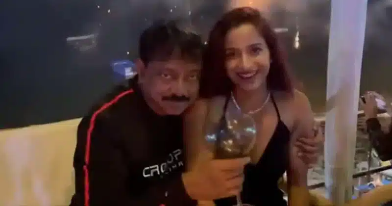 Ram Gopal Varma enjoys with Pooja Bhalekar In Goa For New year celebration