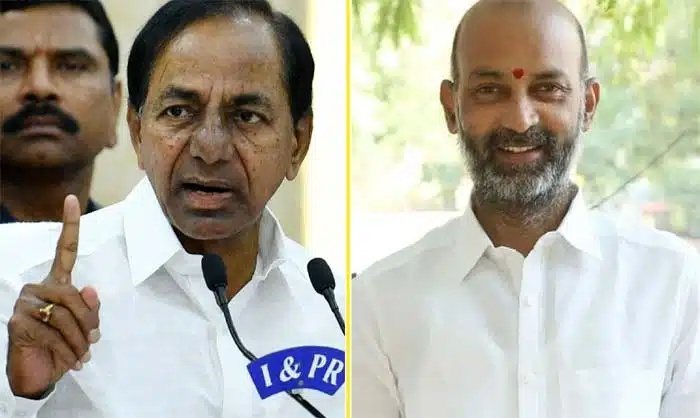 war between bandi sanjay and kcr