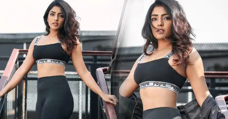 Eesha rebba Black Dress Pics Viral in social Media