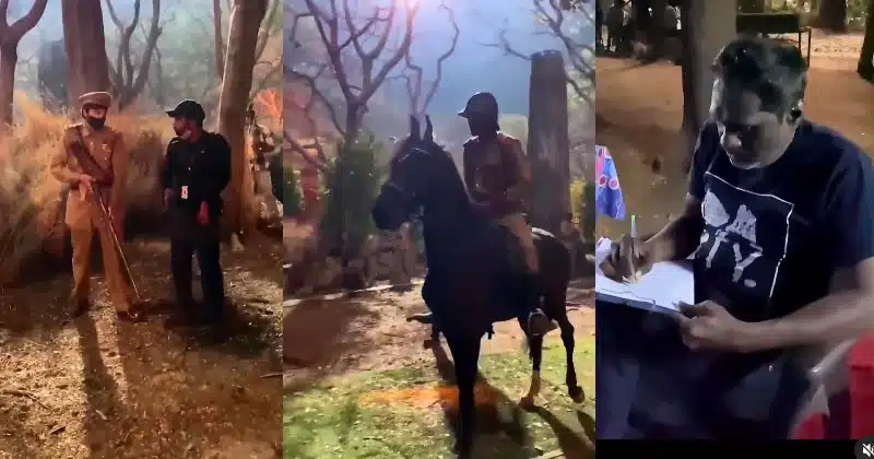 Rajamouli RRR Shooting Leak Video