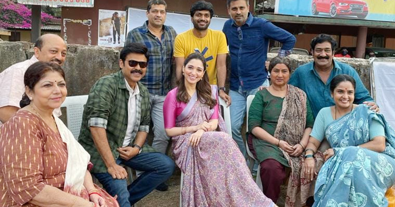 Tamannaah వెంకీమామను పీక్కు తినేందుకు రెడీ.. అడుగుపెట్టేసిన తమన్నా