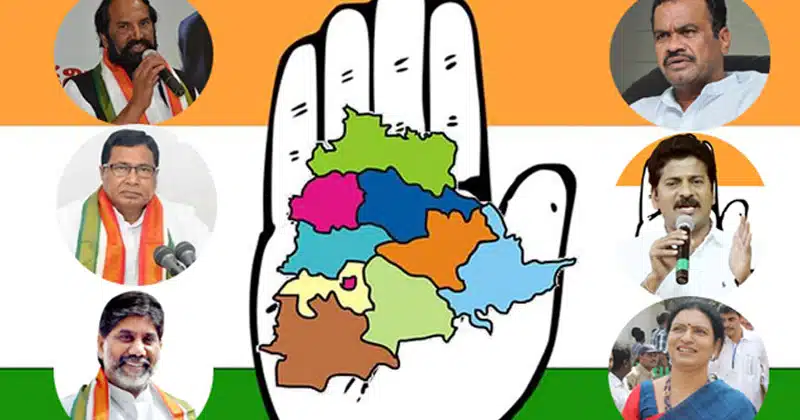 telangana congress leaders not going well