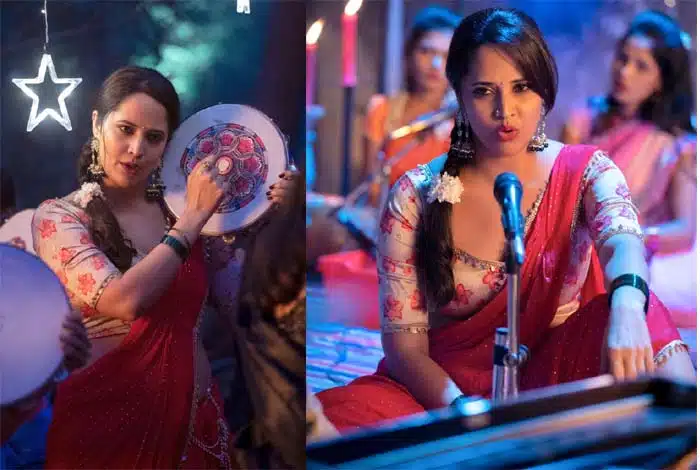 Anchor anasuya to perform mass dance in kartikeya movie chaavu kaburu challaga