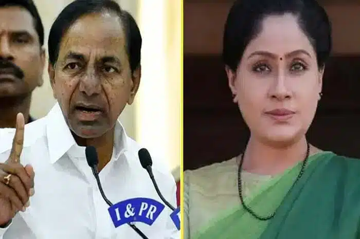 bjp leader vijayashanthi fires on telangana cm kcr