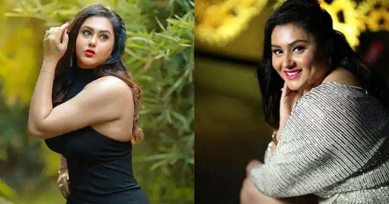 Namitha about her over weight