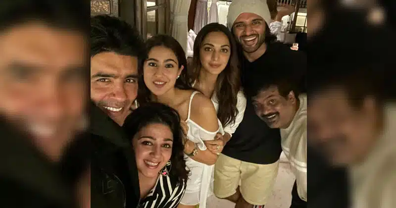 Kiara Advani and Vijay Devarakonda At Last night