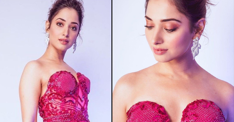 Tamannaah : ఎద అందాలతో చిచ్చు.. కాకరేపుతోన్న తమన్నా