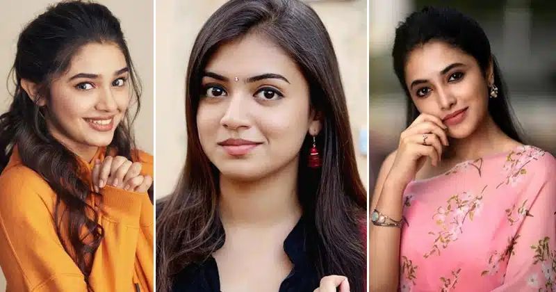 tollywood tuff compilation between young heroines and star heroines