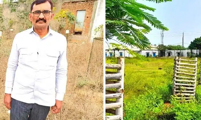 headmaster from madhya pradesh turned his working govt school into full of greenary in 20 years