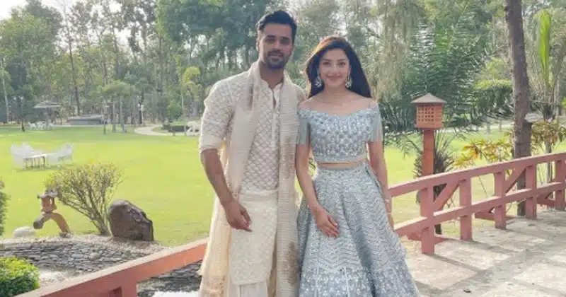 mehreen pirzada got engagement with Bhavya Bishnoi