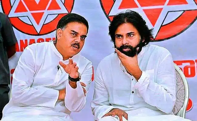 pawan kalyan and naadendla manohar