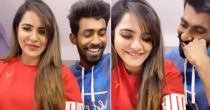 Ashu reddy Express hari Insta reel video