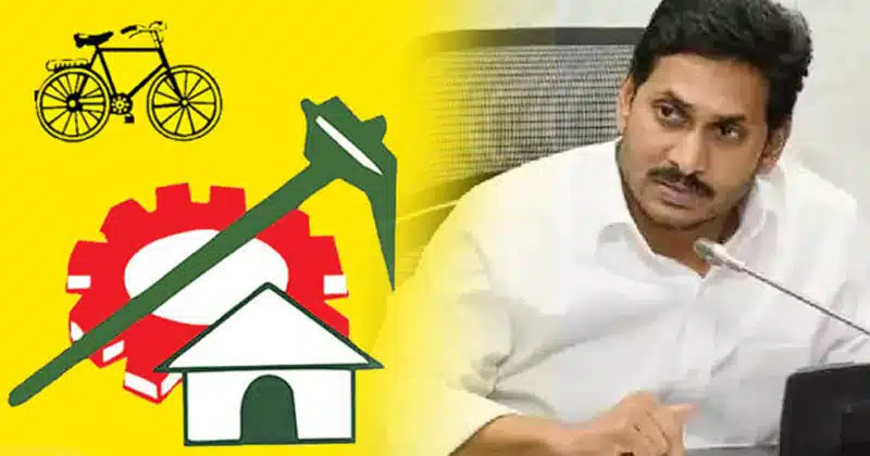 ys jagan concentrating on tdp second grade leadership