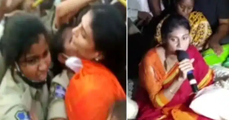 Ys Sharmila arrested