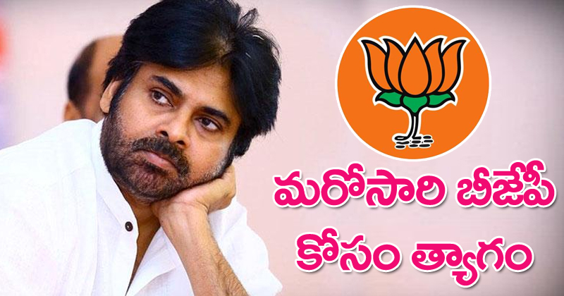 Janasena : మరోసారి బీజేపీ కోసం త్యాగంకు సిద్దం అయిన జనసేన