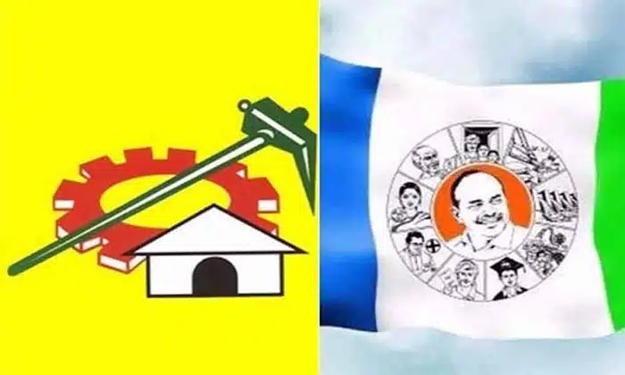 tdp candidate supports ycp candidate in vizag dist