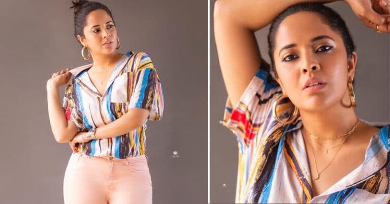 Anasuya : థాంక్యూ బ్రదర్ స్టైలిష్‌గా ప్రమోట్ చేస్తున్న అనసూయ