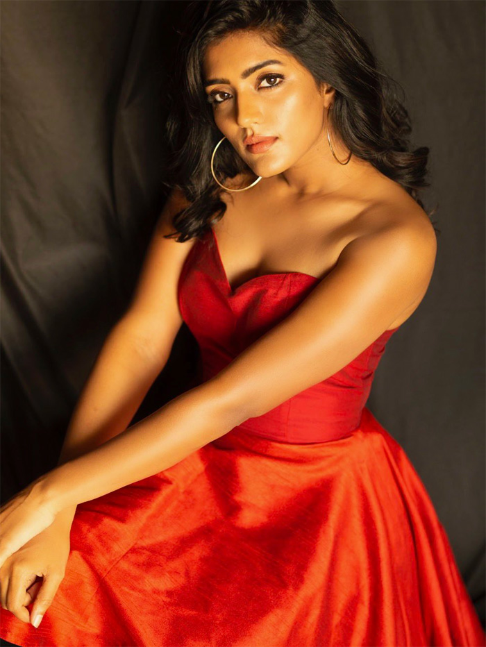 esha rebba latest red dress photos