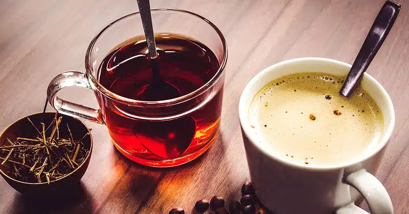 drinking coffee and tea after meals is danger to health