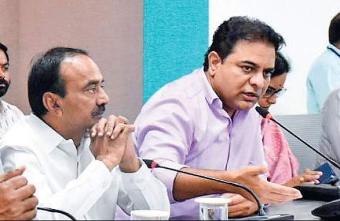 minister ktr to monitor medical and health dept