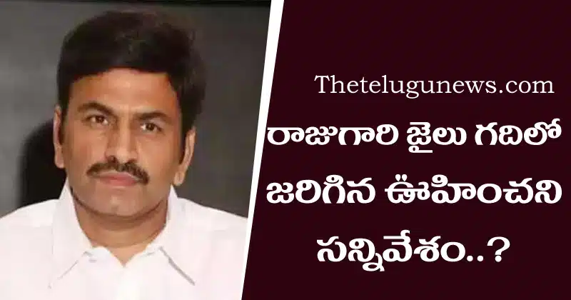 raghu rama krishnam raju jail secrets