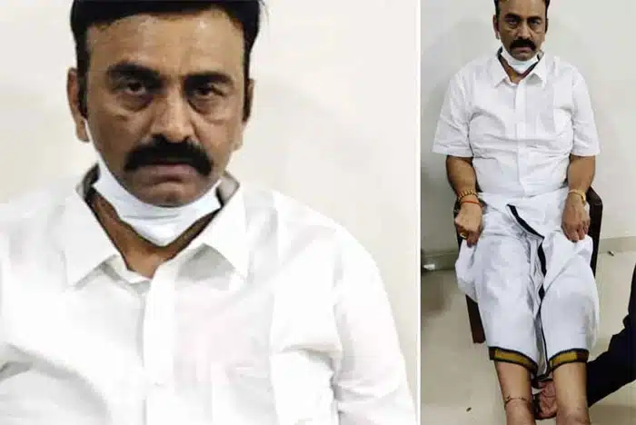 ycp mp raghurama krishnam raju reports on his injuries
