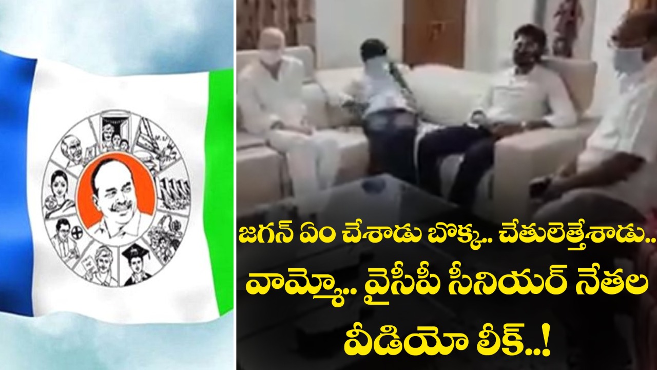 జగన్ ఏం చేశాడు బొక్క.. చేతులెత్తేశాడు.. వామ్మో… వైసీపీ సీనియర్ నేతల వీడియో లీక్‌..!