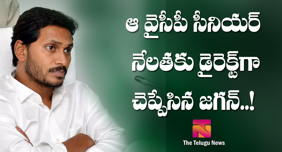 YS Jagan : ఆ వైసీపీ సీనియ‌ర్ నేత‌ల‌కు డైరెక్ట్ గా చెప్పేసిన వైఎస్ జ‌గ‌న్‌.. ఇక మీరు…!