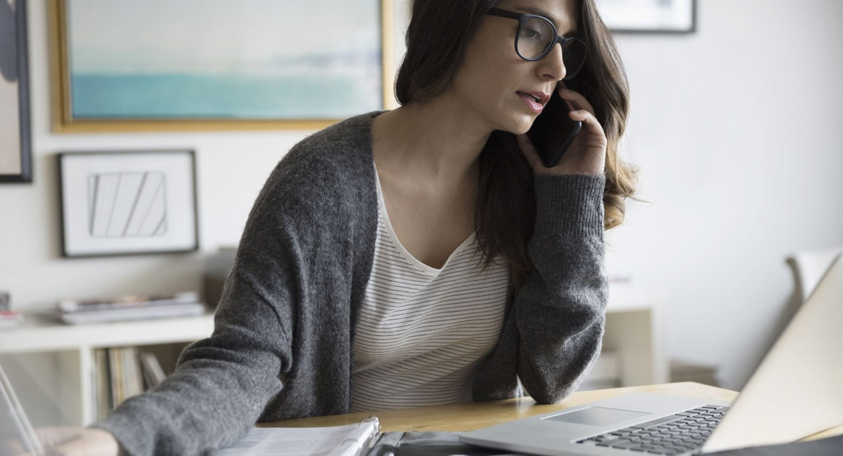 be careful with laptops in work from home