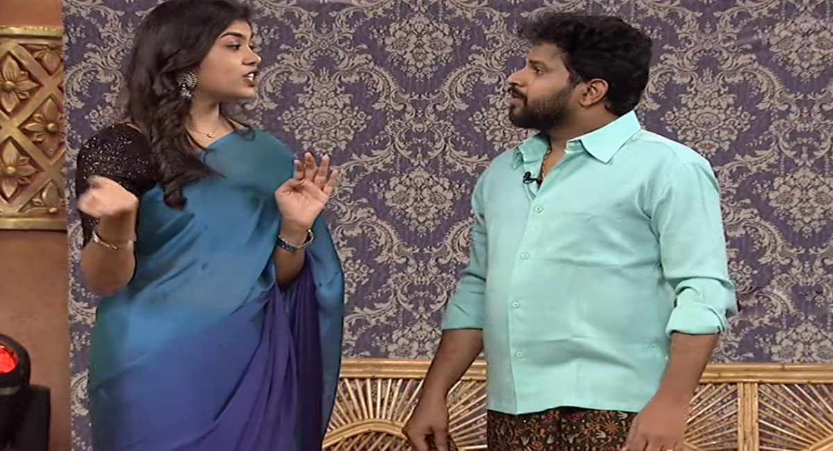 social media star rithu chowdary in jabardasth