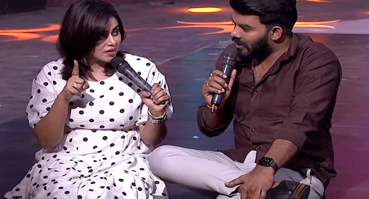 sudigali sudheer and rashmi in dhee 13 show