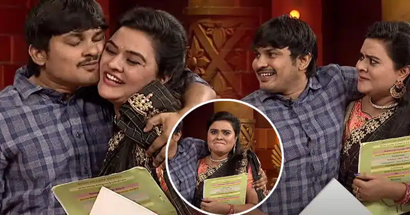 Rocking Rakesh Kissed Rohini In Jabardasth
