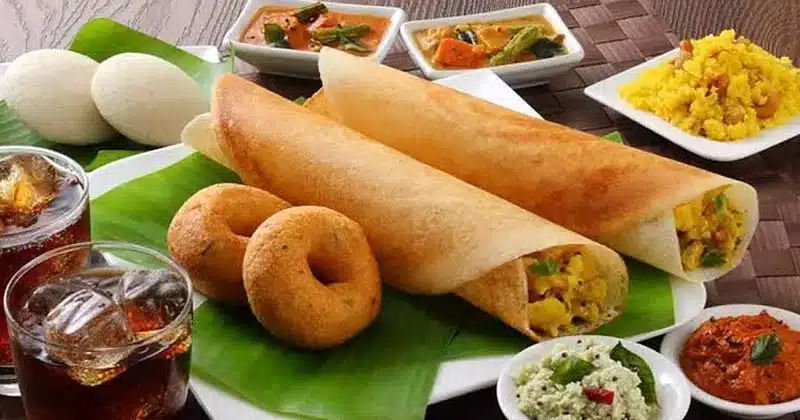 breakfast Idly Voda Dosa
