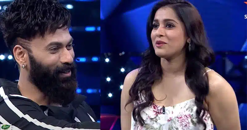 Omkar fun with Anchor Rashmi Gautam