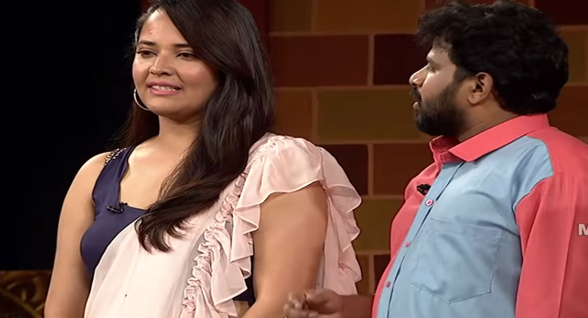 anchor anasuya and hyper aadi in jabardasth latest promo