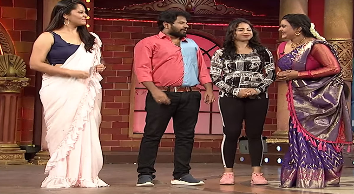 anchor anasuya and hyper aadi in jabardasth latest promo