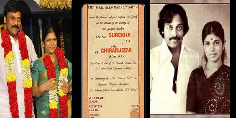 chiranjeevi-wife surekha might have not accepted him due to this