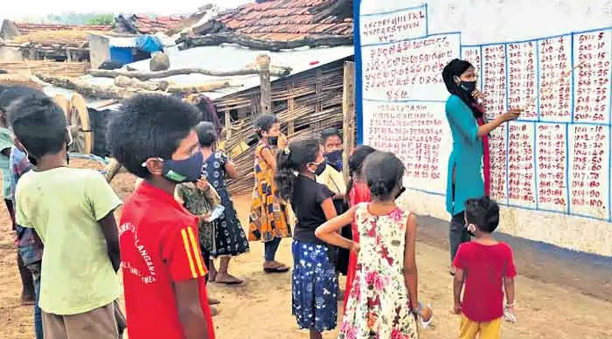 telangana godabadi initiated by kumram bheem asifabad police